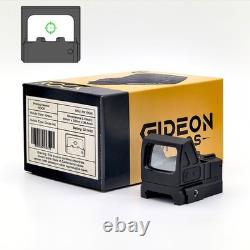 GIDEON ROCK 3MOA Dot Optics Sight Optional Circle Red/Green Dot ForRMR Footprint