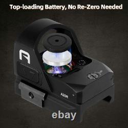 GOWUTAR A20R RMR Pistol Red Dot Sight Shake Awake 2 MOA Reflex Sight Optic Sites