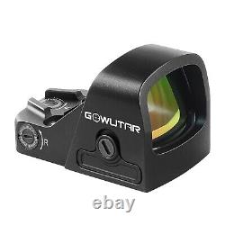 GOWUTAR HHC17C Micro RMSc Red Dot Sight Multiple Reticles 3MOA Dot 46MOA Circle