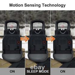 GOWUTAR HHC17C Micro RMSc Red Dot Sight Multiple Reticles 3MOA Dot 46MOA Circle