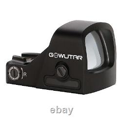 GOWUTAR RMSc Micro Green Dot Sight Shake Awake Pistol Optic for Glock 43x/48 MOS
