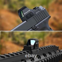 GOWUTAR RMSc Micro Green Dot Sight Shake Awake Pistol Optic for Glock 43x/48 MOS