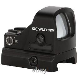 GOWUTAR RMSc Micro Green Dot Sight Shake Awake Pistol Optic for Glock 43x/48 MOS