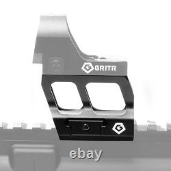 GRITR Caracara 3.0 MOA Motion Wake Red Dot Reflex Sight 2 Mounts Black NEW