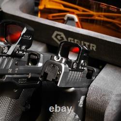 GRITR RD1EC Red Dot Sight, 3 MOA RMSc Mount, Compact Pistol/Shotgun/Rifle Optic