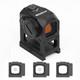 Gideon Mediator 1x16 Red Multi-reticle Sight With 3 Moa Red Dot For Acro/picatinny