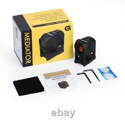 Gideon Mediator 1x16 Red Multi-Reticle Sight with 3 MOA Red Dot For ACRO/Picatinny