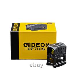 Gideon Mediator Red Dot Multi-Reticle 3 MOA Reflex Sight Enclosed Emitter 16mm