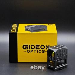 Gideon Optics Mediator 3MOA Multi-Reticle Red Dot Sight 1x16mm Closed Emitter