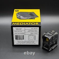 Gideon Optics Mediator Red Dot Multi-Reticle Sight 1x16mm 3 MOA Closed Emitter