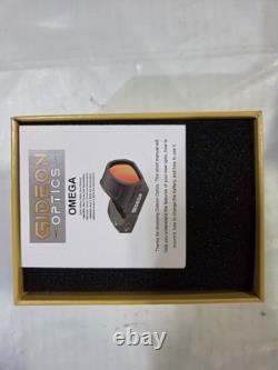 Gideon Optics Omega Red Dot Reflex Sight 3 MOA Green Reticle OM50GN