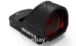 Gideon Optics Omega Reflex Sights, 3 MOA Red Single Dot Reticle, Black, OM50RD