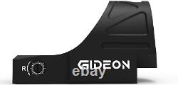 Gideon Optics Omega Reflex Sights, 3 MOA Red Single Dot Reticle, Black, OM50RD
