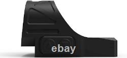 Gideon Optics Omega Reflex Sights, 3 MOA Red Single Dot Reticle, Black, OM50RD