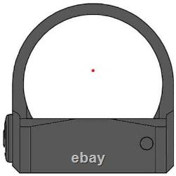 Gideon Optics Omega Reflex Sights, 3 MOA Red Single Dot Reticle, Black, OM50RD