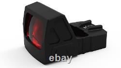 Gideon Optics Rock Reflex Sights, 3 MOA Red Dot Reticle, Black, RK10RD