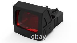 Gideon Optics Rock Reflex Sights, 3 MOA Red Dot Reticle, Black, RK10RD