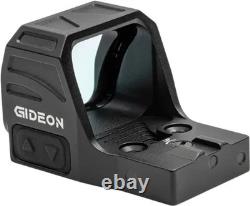 Gideon Optics Storm 1x 24x21.5mm Reflex Red Dot Sight 6 MOA Green Dot STMDPP-RD