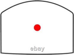 Gideon Optics Storm 1x 24x21.5mm Reflex Red Dot Sight 6 MOA Green Dot STMDPP-RD