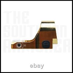 Gold Red Dot For Glock Mos 17 19 19x 20 21 22 23 34 35 45 47 Rmr Footprint