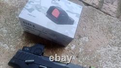 Gowutar GP1 RMSc Red dot sight 3 moa dot, 6061, 1500g shock rating, 50k hr batt