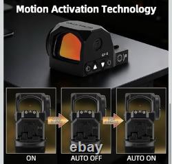 Gowutar GP-6 Open Reflex Dot Sight 3 MOA Red Shake Awake Waterproof MSRP $149