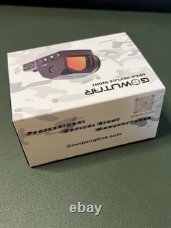 Gowutar GP-6 Open Reflex Dot Sight 3 MOA Red Shake Awake Waterproof MSRP $149