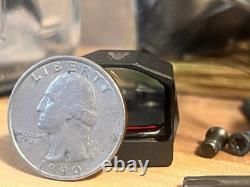 HEX WASP 3 MOA Red Dot Sight Black Springfield micro/ RMSc Mount with Screws