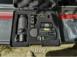 HHS 558+G33 Magnifier Red Dot Holographic Sight Tactical Hunting Eotech Scope