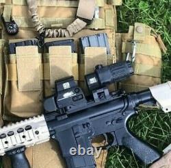 HHS 558+G33 Magnifier Red Dot Holographic Sight Tactical Hunting Eotech Scope