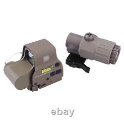 HHS G33 Magnifier Holographic With 558 Sight Red Green Dot Hunting Scope Airsoft