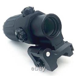 HHS Holographic 558 Sight Red Green Dot Airsoft Hunting Scope with G33 Magnifier