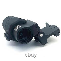 HHS Holographic 558 Sight Red Green Dot Airsoft Hunting Scope with G33 Magnifier