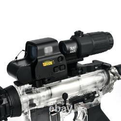 HHS Holographic 558 Sight Red Green Dot Airsoft Hunting Scope with G33 Magnifier