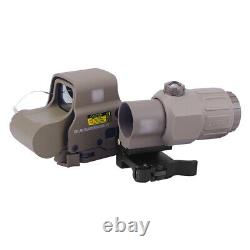 HHS Holographic EXPS3-2 558 Sight Red Green Dot Scope with G33 Magnifier Clone