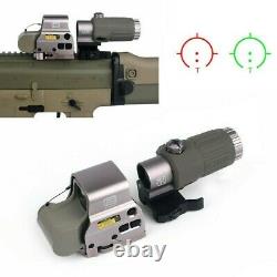HHS Red Green Dot 558 Holographic Sight Tactical Airsoft Scope Sight with G33 US