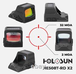 HOLOSUN Elite Red Dot Sight HE508T-RD X2