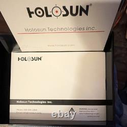 HOLOSUN HE407COMP-GR Green 6 MOA Dot Shake Awake Waterproof RMR FOOT PRINT