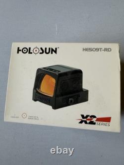 HOLOSUN HE509T-RD X2 Open Reflex Dot Sight Red 2 MOA (used)