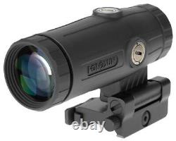 HOLOSUN HM3X Flip to Side 3x Red Dot Magnifier QD Mount