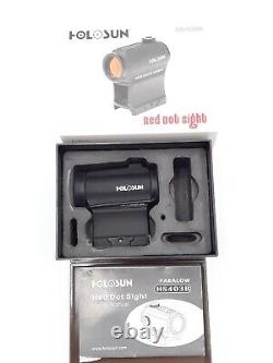 HOLOSUN HS403B Red Dot Sight, 2MOA Dot, Shake Awake Technology Used