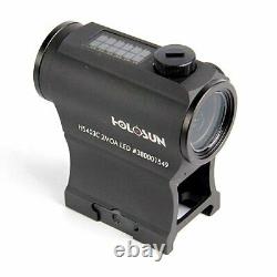 HOLOSUN HS403C Solar Power Micro Red Dot Sight Black