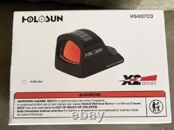 HOLOSUN HS407CO-X2 8MOA Red Dot Sight Black Brand New