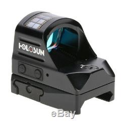 HOLOSUN HS407C Micro Red Dot Reflex Sight Solar Panel for Pistol