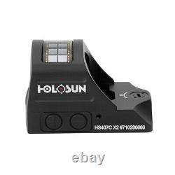 HOLOSUN HS407C-X2 Red Dot Sight Black