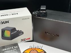 HOLOSUN HS407K-X2 6 MOA Red Dot Sight Black