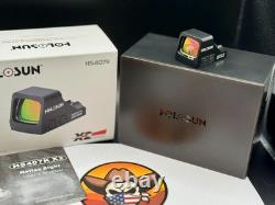 HOLOSUN HS407K-X2 6 MOA Red Dot Sight Black