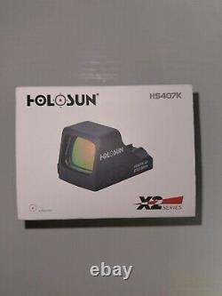 HOLOSUN HS407K-X2 Red Dot Sight Black