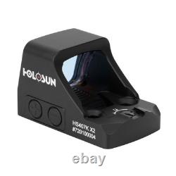 HOLOSUN HS407K-X2 Red Dot Sight Black