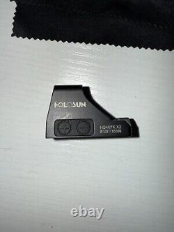 HOLOSUN HS407K-X2 Red Dot Sight Black